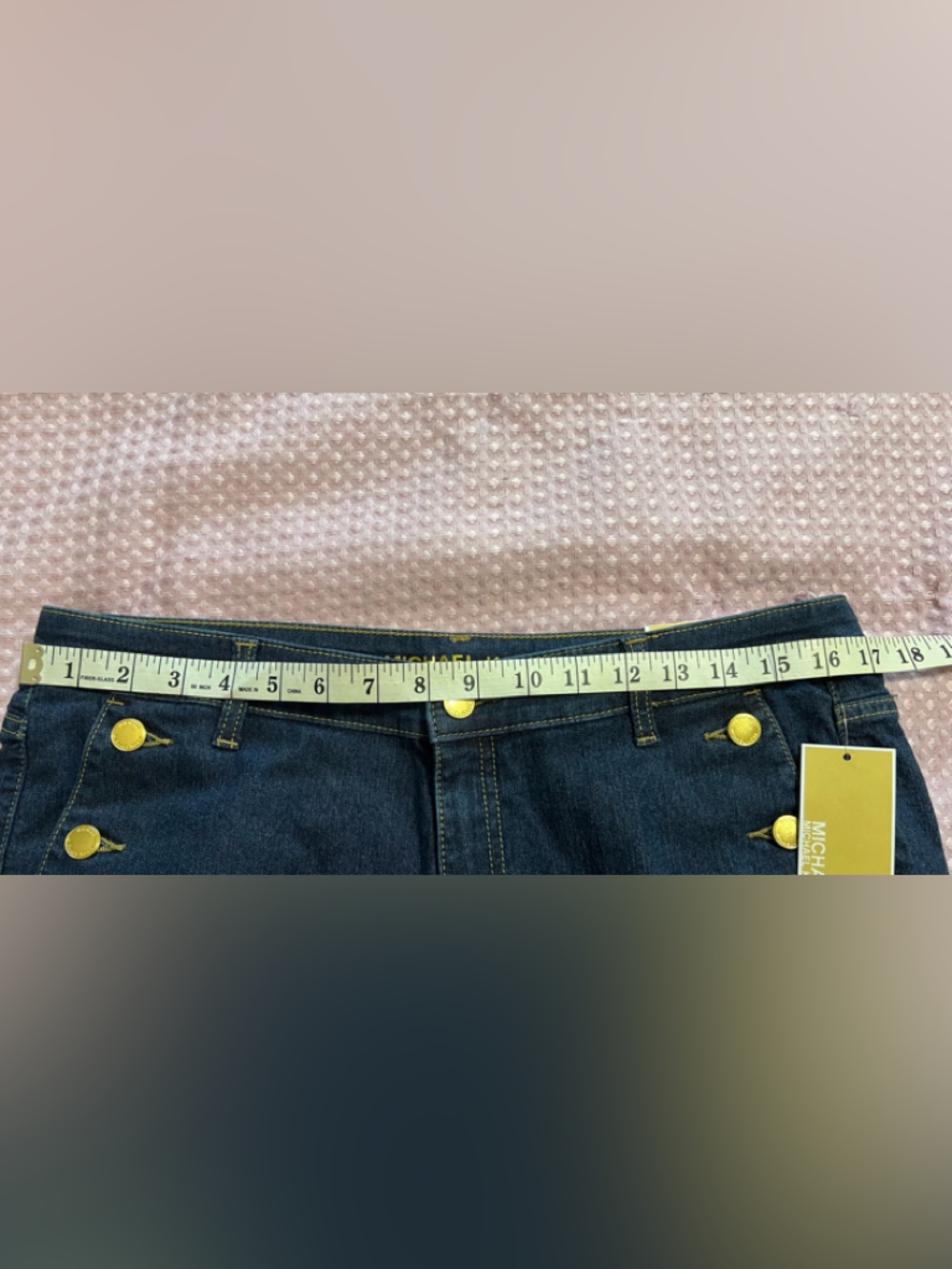 Michael Kors Dark Blue Flared Jeans * - Picture 4 of 8